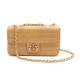 Bolsa Isla Anne Baguete Couro Croco Citrino