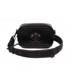 Bolsa Isla Dance Move Couro Natural Caviar Preto