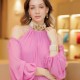 Colar Claudia Arbex Ástrea Choker Pérolas Ouro Vintage