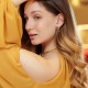Brinco Claudia Arbex Afeto Piercing Gota Ouro Vintage