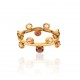 Pulseira Camila Klein Sorrento D'oro Cristais Ouro Velho