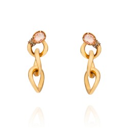 Brinco Camila Klein Sorrento D'oro Elos Ouro Velho