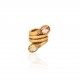 Anel Camila Klein Sorrento D'oro Espiral Ouro Velho