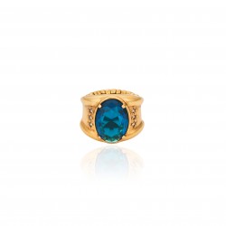 Anel Camila Klein Sorrento D'oro Oval Ouro Velho