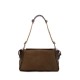 Bolsa Isla Anne Hobo Camurça Maxi Croco Oliva