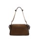 Bolsa Isla Anne Hobo Camurça Maxi Croco Oliva