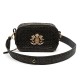 Bolsa Isla Dance Palha Damier Preto