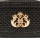 Bolsa Isla Dance Palha Damier Preto