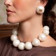 Colar Nádia Gimenes Pigmento Retrô Perolada Dourado