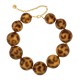 Colar Nádia Gimenes Pigmento Retrô Animal Print Dourado
