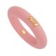 Pulseira Nádia Gimenes Pigmento Wild Pop Pink Dourada