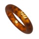 Pulseira Nádia Gimenes Pigmento Wild Animal Print Dourada
