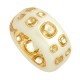 Pulseira Nádia Gimenes Pigmento Cristal Perolada Dourada