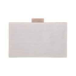 Bolsa Empório MP Clutch Tita Acrílico Champagne