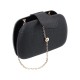 Bolsa Maria Chic Acessórios Clutch Noa Texturizada Preta