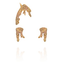 Brinco Camila Klein Verano Infinito Ear Cuff Ouro Velho