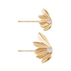 Presilha Grampo Nádia Gimenes Flora Kit Dourado