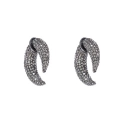 Brinco Hector Albertazzi Classics Cosmos Strass Prata Boho