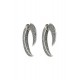 Brinco Hector Albertazzi Vela Safari Strass Prata Boho
