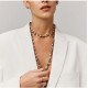Colar Hector Albertazzi Disco Choker Cristais Ouro Vintage