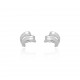 Brinco Claudia Arbex Line Organic Piercing Prata Vintage