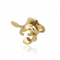 Anel Claudia Arbex Line Organic Ouro Vintage