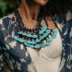 Colar Camila Klein Coral The Crown Metamorphose Ouro Velho