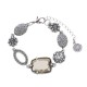 Pulseira Estela Geromini Meraki Conceito Prata
