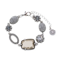 Pulseira Estela Geromini Meraki Conceito Prata