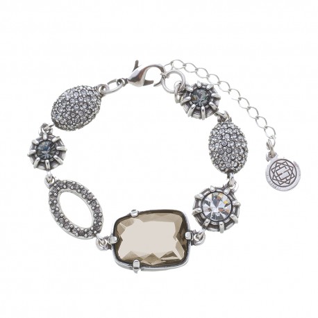Pulseira Estela Geromini Meraki Conceito Prata