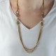Colar Estela Geromini Linden Longo Ouro
