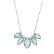 Colar Estela Geromini Iara Design Cristais Prata