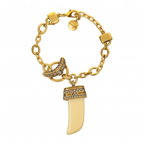 Pulseira Camila Klein Crisália Resina Ouro Velho