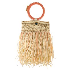 Bolsa Maria Chic Acessórios Sorrento D'oro Palha Ouro Velho