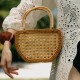 Bolsa Maria Chic Acessórios Bag Vime Natural