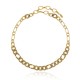 Colar Claudia Arbex Rock Lovers Elos Ouro Vintage