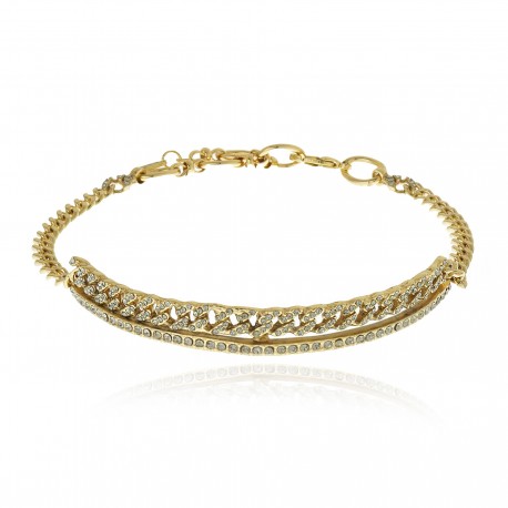 Colar Claudia Arbex Rock Lovers Choker Ouro Vintage