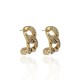 Brinco Claudia Arbex Rock Lovers Argola Ouro Vintage