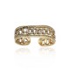 Anel Claudia Arbex Rock Lovers Duplo Ouro Vintage