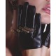 Anel Claudia Arbex Rock Lovers Cristais Ouro Vintage