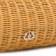 Bolsa Isla Cluth Baguete Rattan Natural