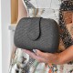 Bolsa Maria Chic Acessórios Clutch Noa Texturizada Preta
