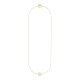 Colar Hector Albertazzi Collab A Herchcovitch Longo Ouro Vintage