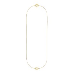 Colar Hector Albertazzi Collab A Herchcovitch Longo Ouro Vintage