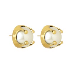 Brinco Hector Albertazzi Collab A Herchcovitch Maxi Ouro Vintage