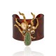 Pulseira Camila Klein Onda do Tirreno Mesclada Ouro Velho