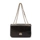 Bolsa Isla Anne Jumbo Couro Natural Croco Preto