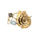 Pulseira Monica Di Creddo Papoula Bracelete Ouro Vintage