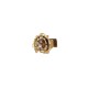 Brinco Monica Di Creddo Papoula Piercing Ouro Vintage