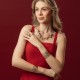 Colar Claudia Arbex Line Organic Gargantilha Prata Velho